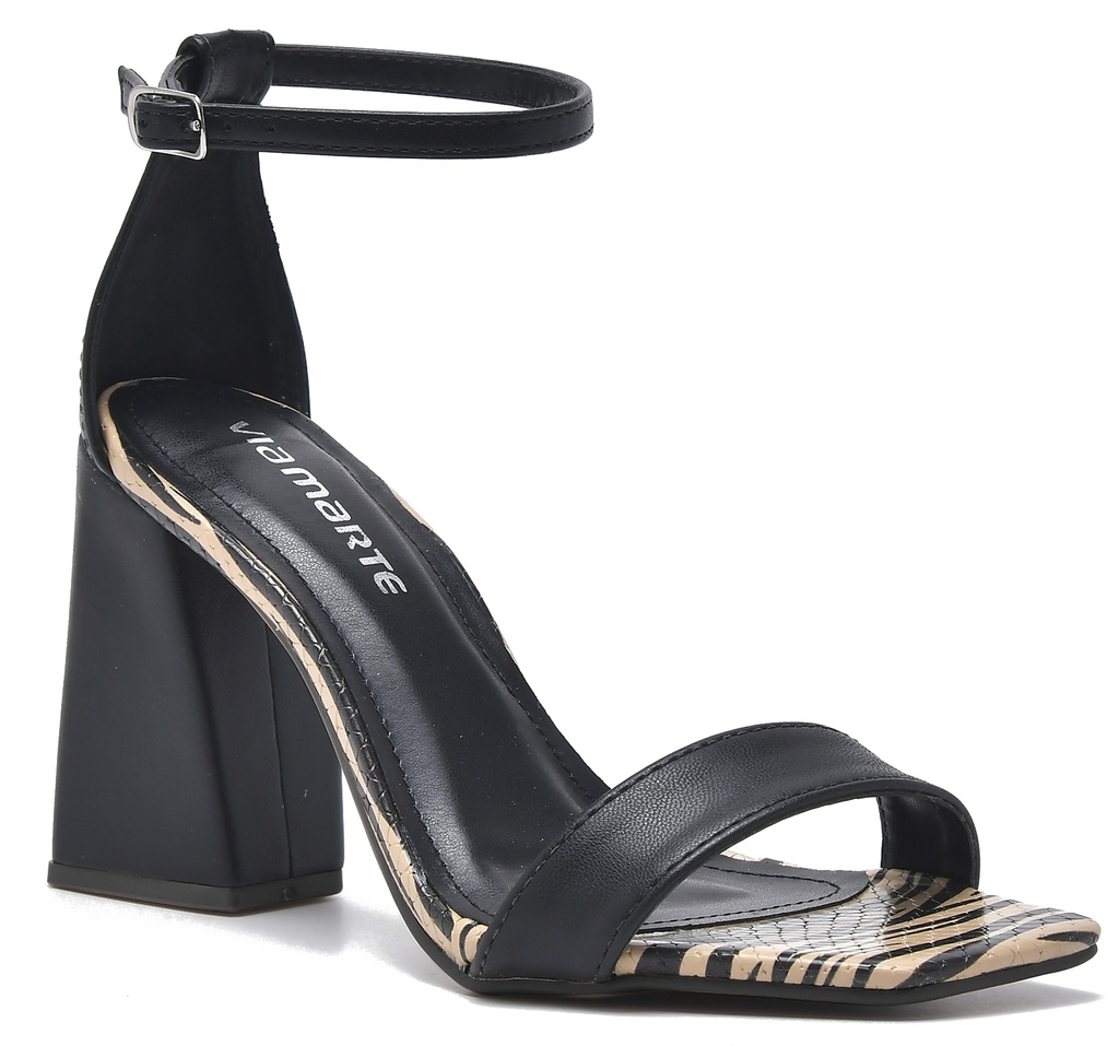 22-14607-01 / VIA MARTE / PRETO/DUNA / CAJA DE 12 PARES