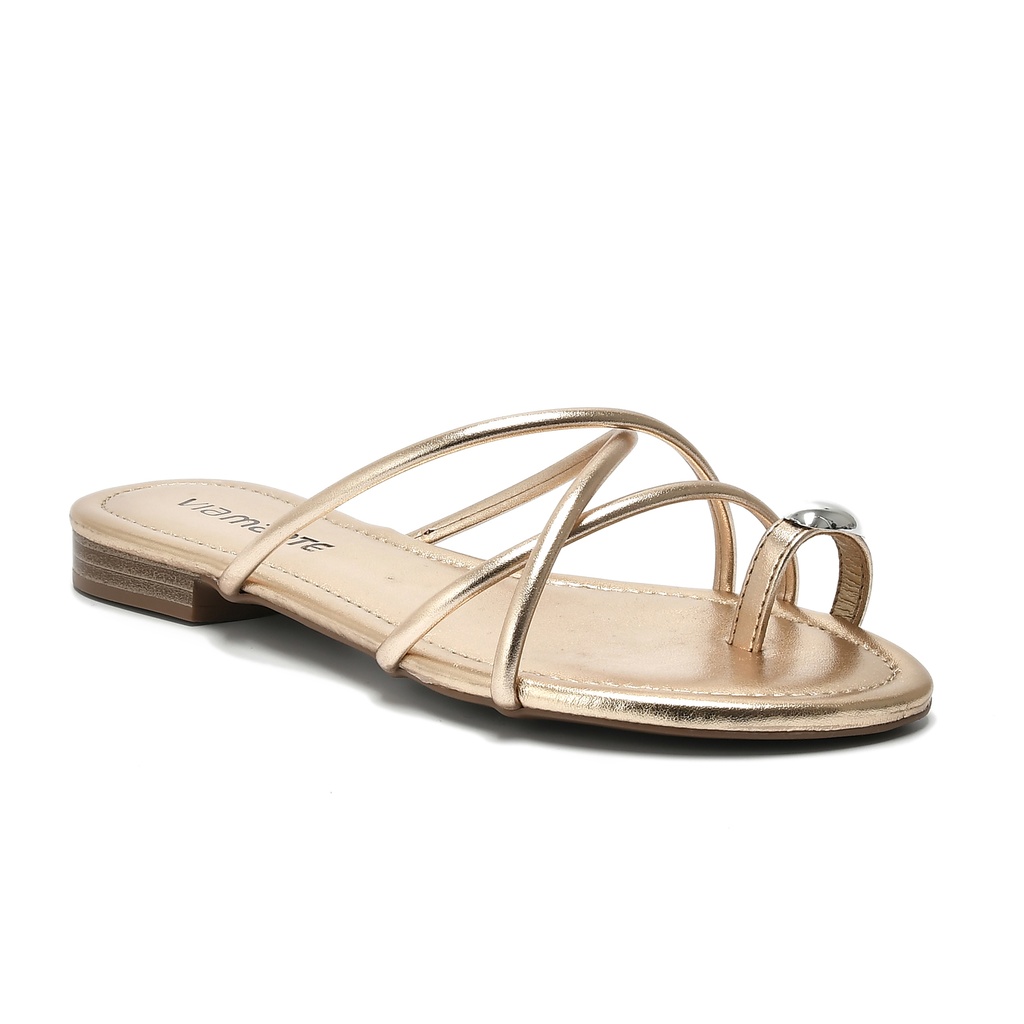 157-010-01 / VIA MARTE / GOLD / CAJA DE 8 PARES