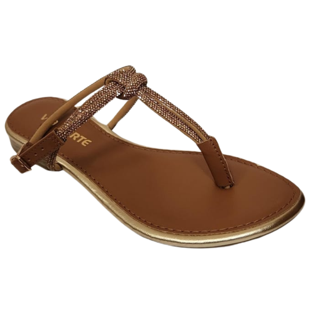 157-006-02 / VIA MARTE / GANACHE/GOLD / CAJA DE 9 PARES