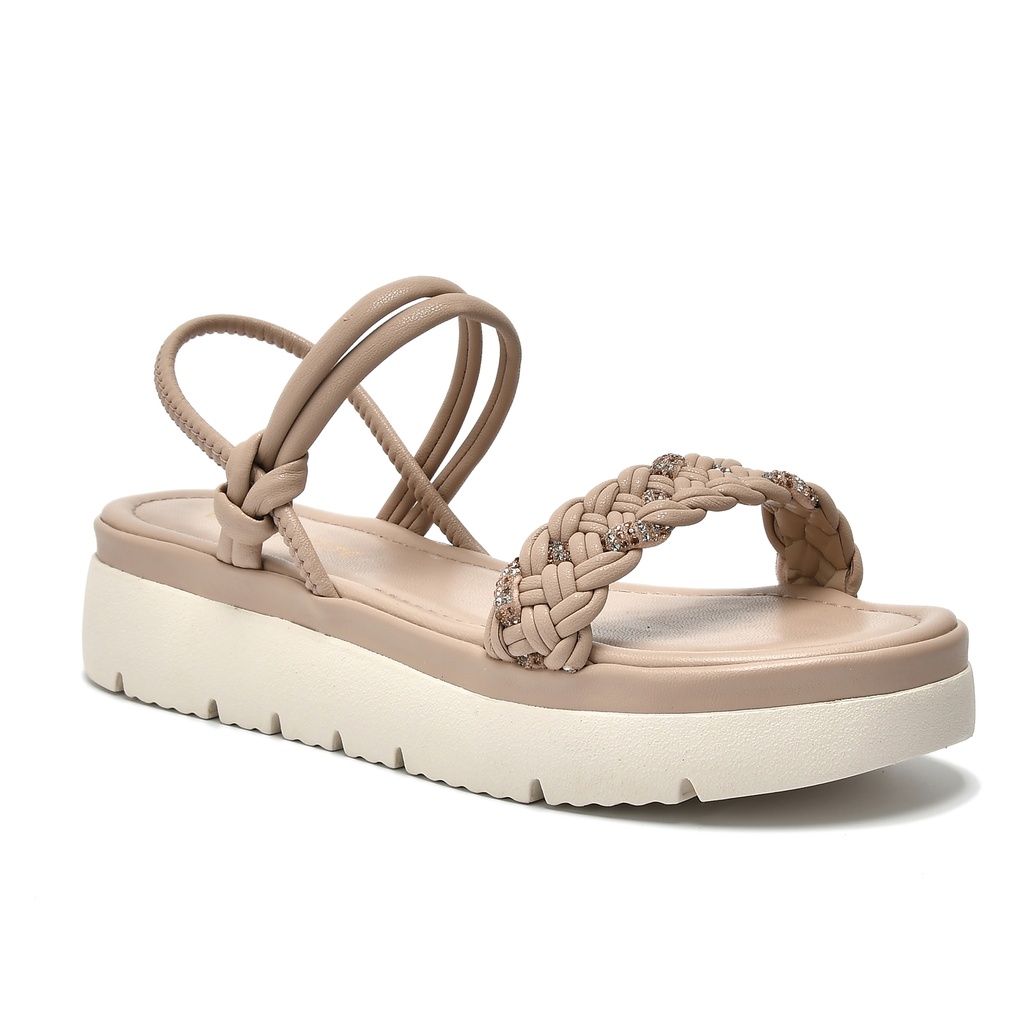 180-002-02 / VIA MARTE / CREME / CAJA DE 9 PARES