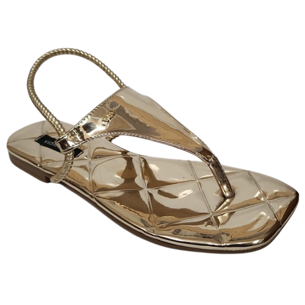 151-001-02 / VIA MARTE / DOURADO / CAJA DE 9 PARES