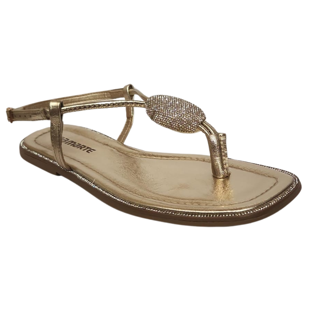 VIA MARTE / DOURADO/CRISTAL / CAJA DE 9 PARES