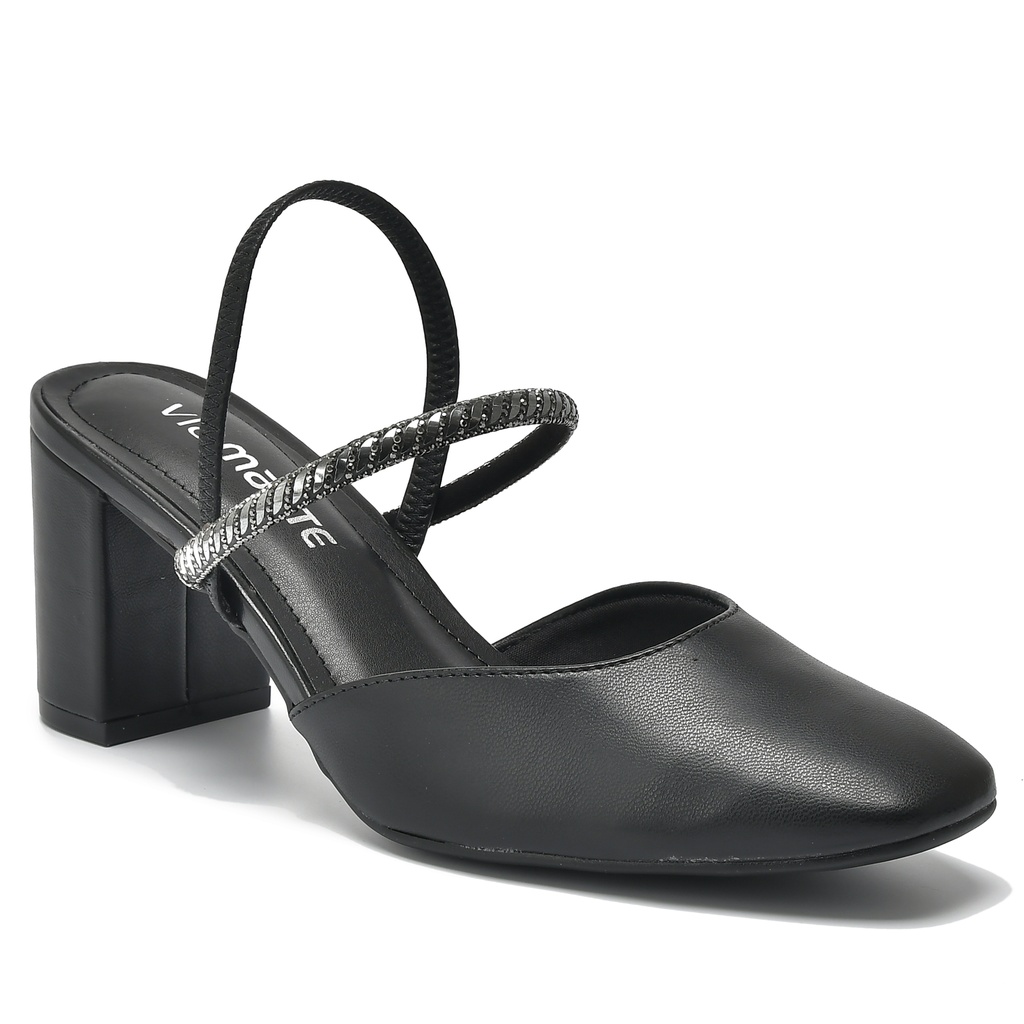 153-002-01 / VIA MARTE / PRETO / CAJA DE 9 PARES