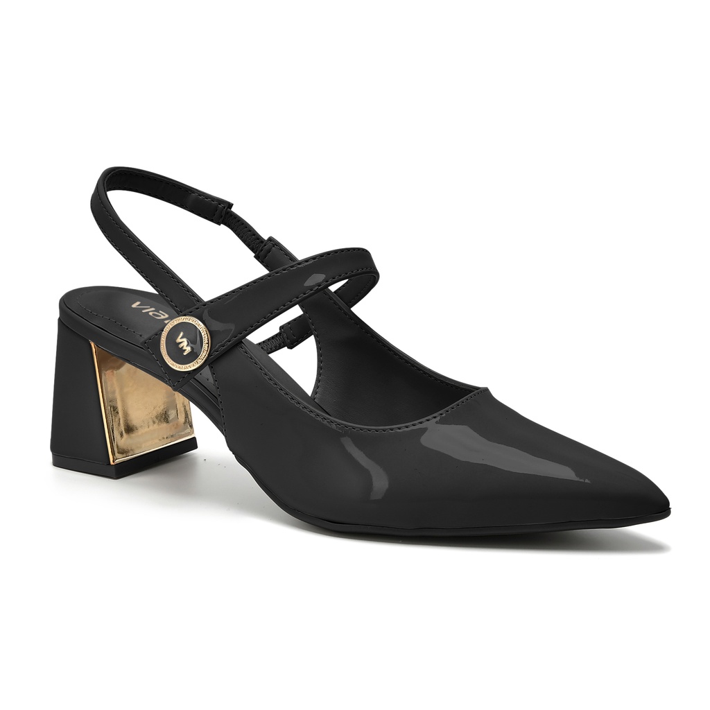 155-002-01 / VIA MARTE / PRETO / CAJA DE 9 PARES