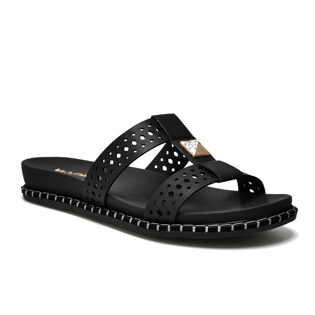 VIA MARTE / PRETO/PRETO / CAJA DE 9 PARES