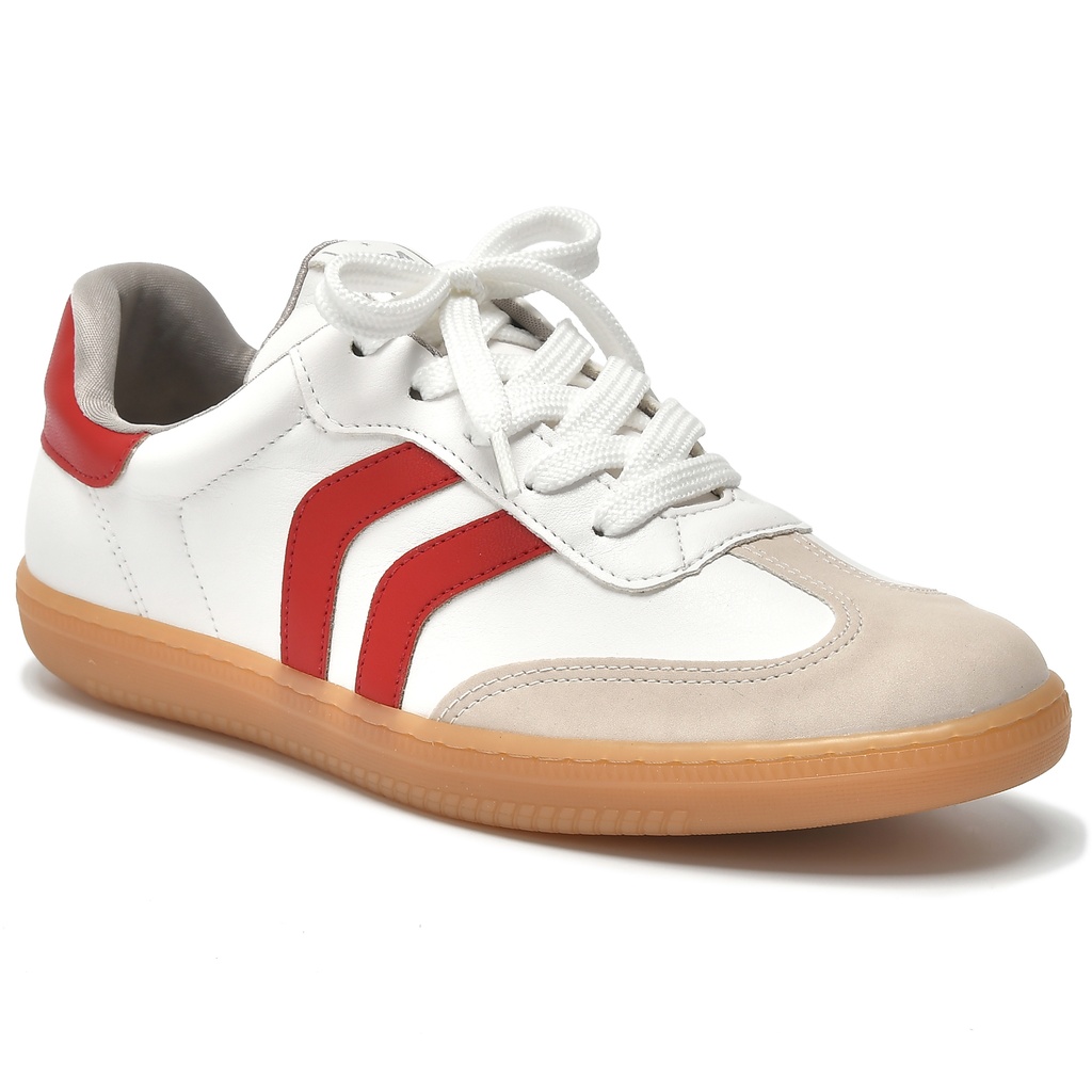 129-003-02 / VIA MARTE / BEGE/BRANCO/SCARLET/SCARLET / CAJA DE 9 PARES