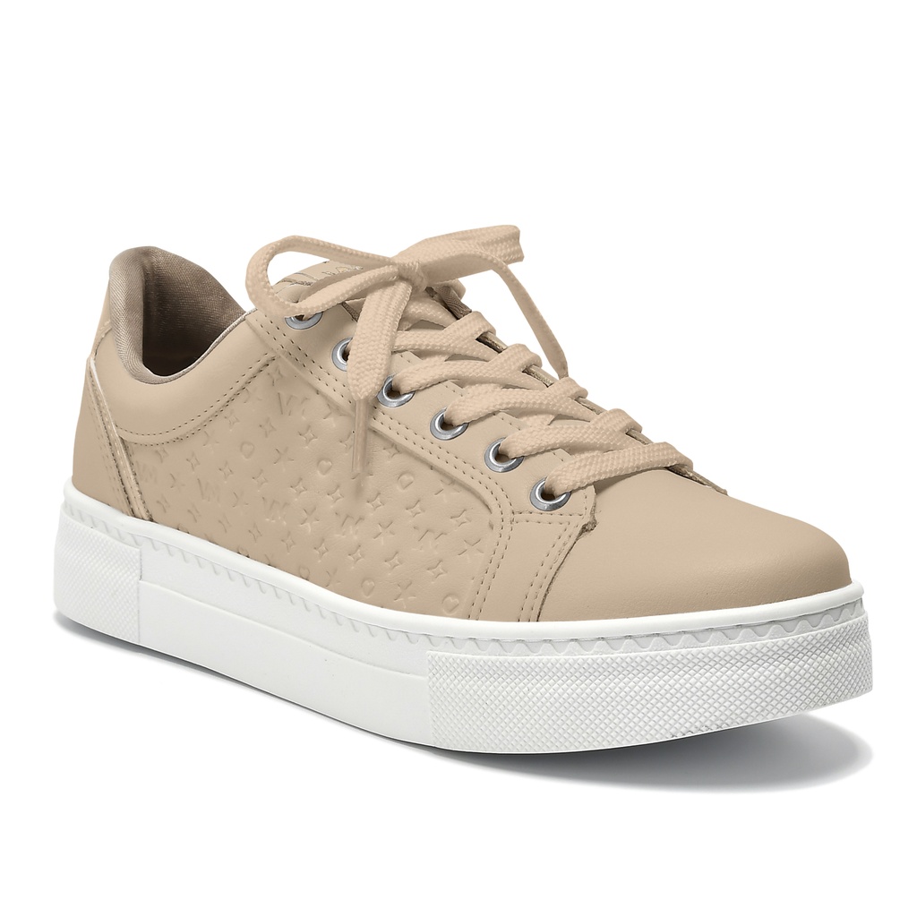 138-002-01 / VIA MARTE / CREME/CREME / CAJA DE 9 PARES