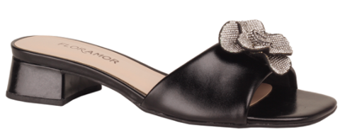 MARYFER / METALIC PRETO /  CAJA DE 12 PARES