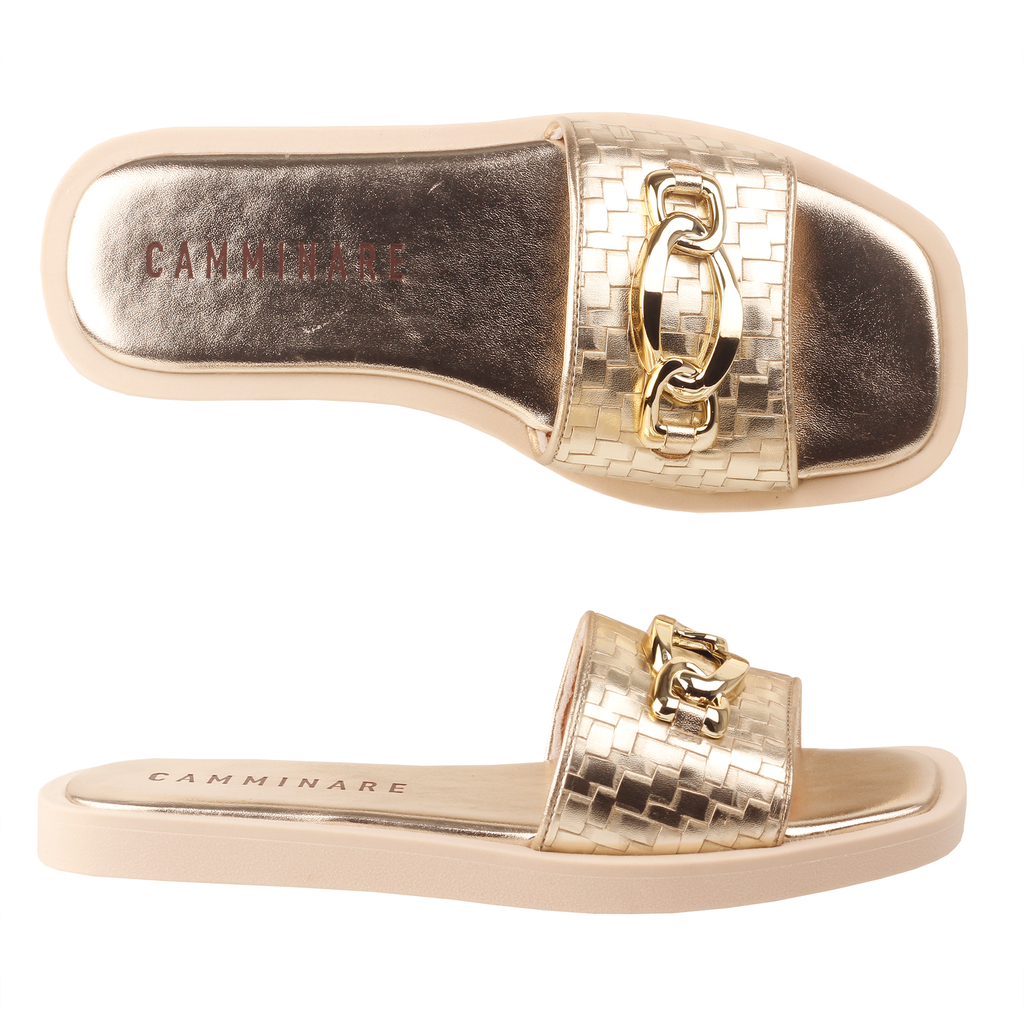 6961-19368 / MARYFER / METALIC OURO LIGHT COMB4 / CAJA DE 12 PARES