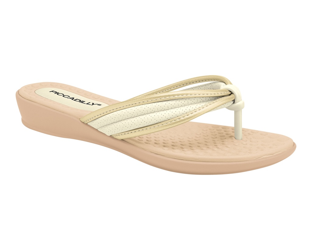 500373 / PICCADILLY / NAP STR SOF MET OURO/NAP STR SOF PONT OFF WHI / CAJA DE 9 PARES