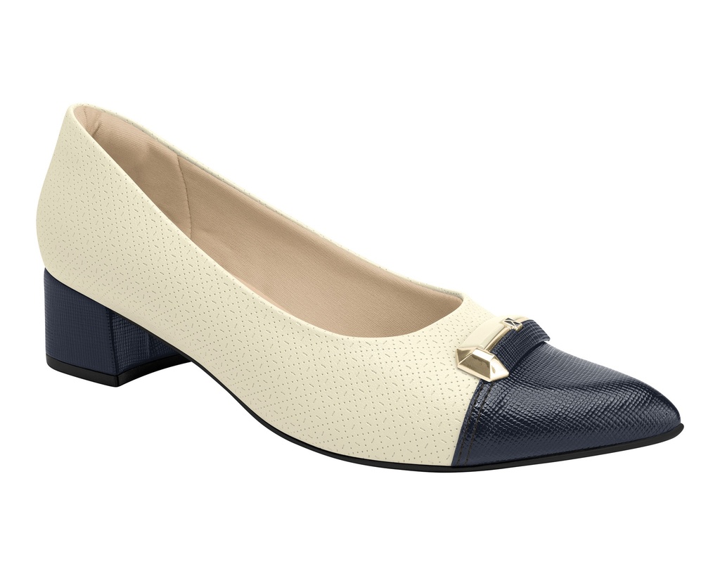 739065 / PICCADILLY / NAP STR SOF PONT OFF WHI/NAP LUX LNH NAV / CAJA DE 9 PARES