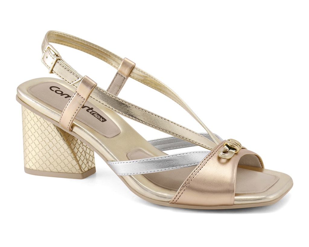 2274403 / COMFORT FLEX / 1-ROSE/PLATA/ORO/ORO / CAJA DE 9 PARES