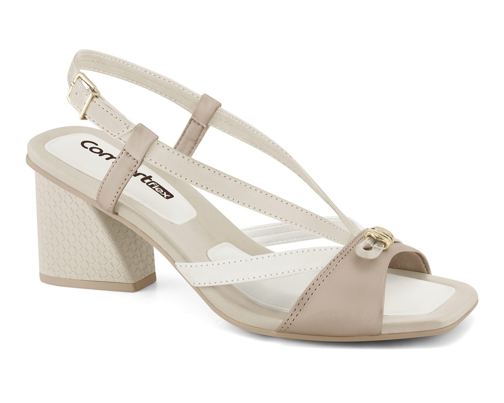COMFORT FLEX / 3-PIEL/MARFIL/BEIGE/BEIGE / CAJA DE 9 PARES