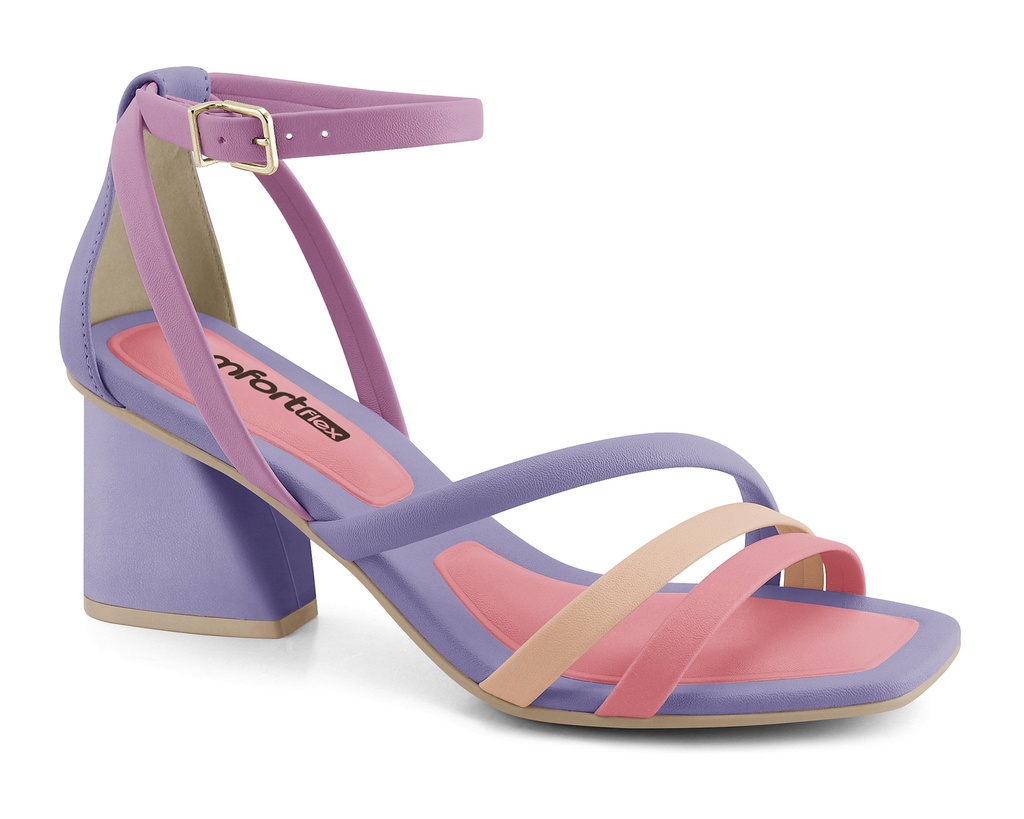 2274404 / COMFORT FLEX / 7-ROSA/PEACH/LAVANDER/WAVE/LAVANDER / CAJA DE 9 PARES