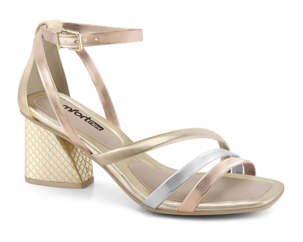 2274404 / COMFORT FLEX / 8-ROSE/PLATA/ORO/ROSE/ORO / CAJA DE 9 PARES