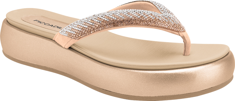 459006 / PICCADILLY / FLI FLOP STRA CRS-OUR RSD / CAJA DE 9 PARES