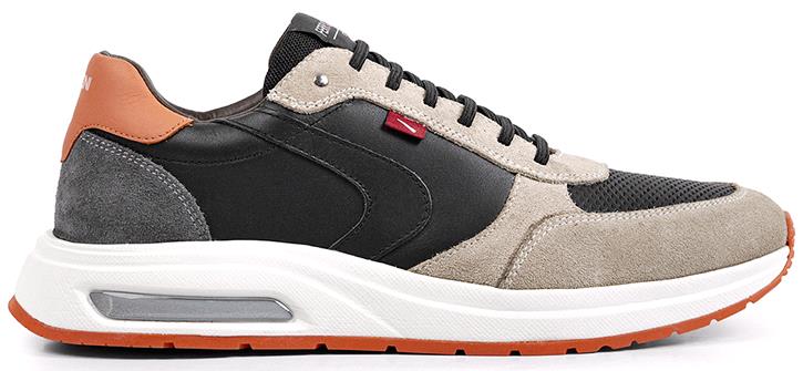 FERRACINI / GOLD PRETO CAMURCA AREIA TEC.NYLON 5014 PRETO CAMURCA CHUMBO / CAJA DE 12 PARES