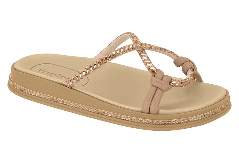 MOLECA / CREMA 1031/LIGHT PEACH/ORO ROSADO/NUDE 658 / CAJA DE 8 PARES