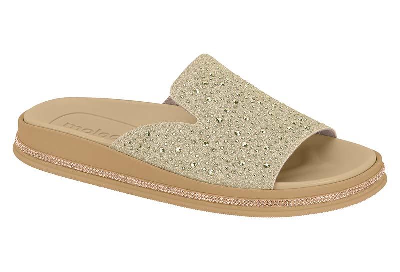 MOLECA / DORADO/LIME / CAJA DE 8 PARES