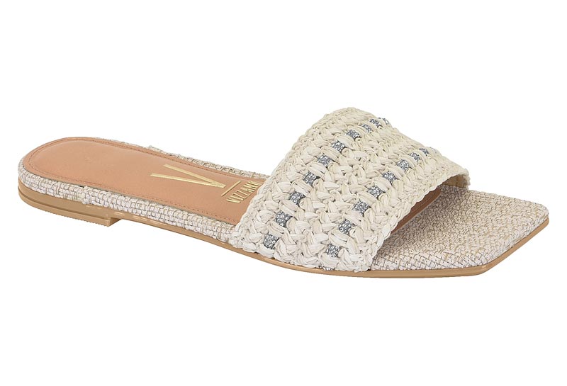 VIZZANO / BLANCO OFF 526-BLANCO-CRISTAL/NATURAL-PLATA / CAJA DE 8 PARES