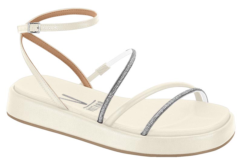 VIZZANO / BLANCO OOF 526/BLANCO 99-CRISTAL-NIQUEL / CAJA DE 8 PARES