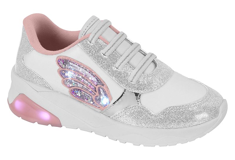 MOLEKINHA / BLANCO/PLATA / CAJA DE 8 PARES