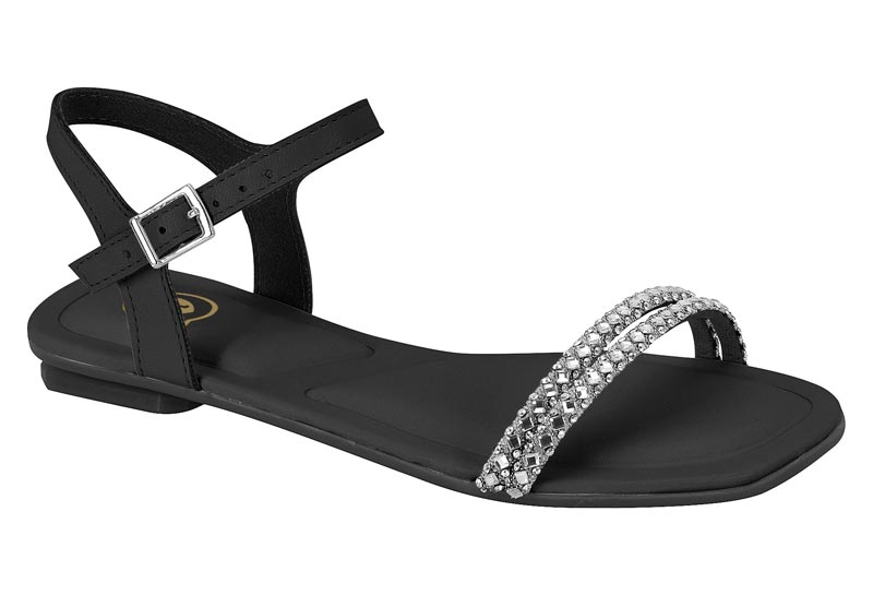 MOLEKINHA / NEGRO 01 - NEGRO - CRISTAL / CAJA DE 12 PARES