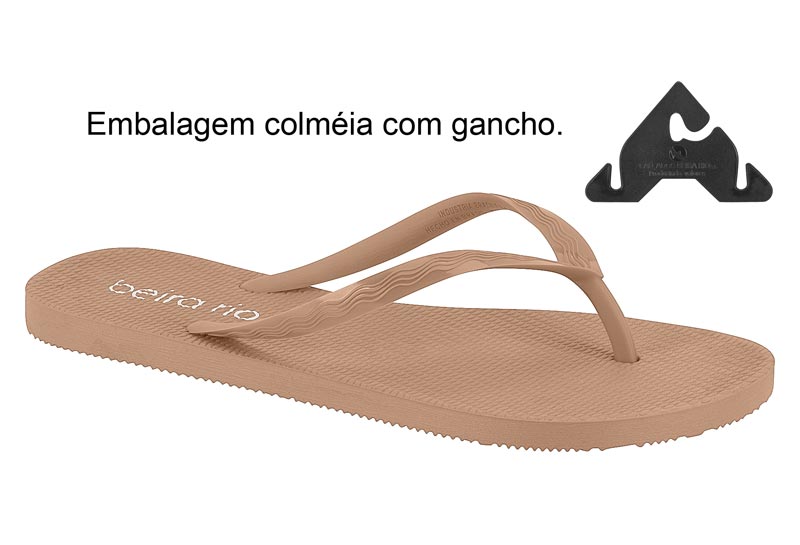BEIRA RIO / NUDE 658 / CAJA DE 12 PARES