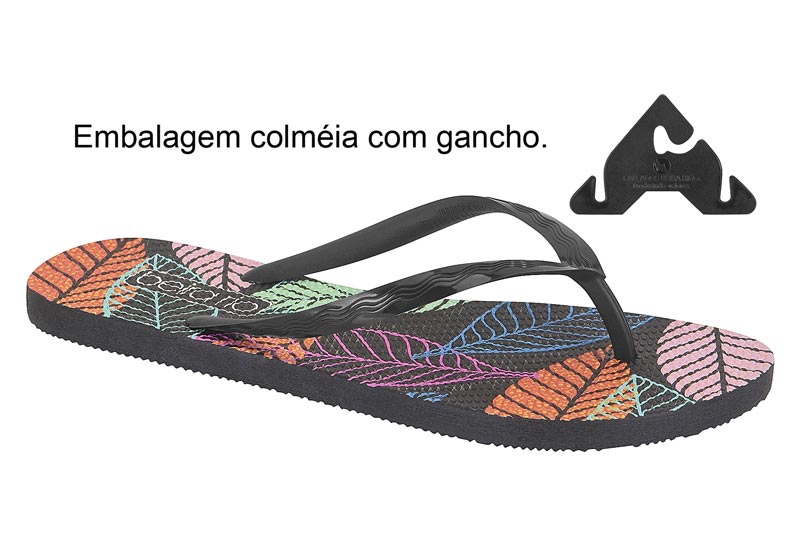 BEIRA RIO / NEGRO 01 / CAJA DE 12 PARES