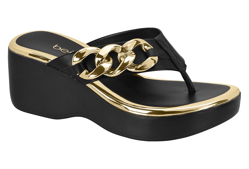 BEIRA RIO / NEGRO 01 / CAJA DE 12 PARES