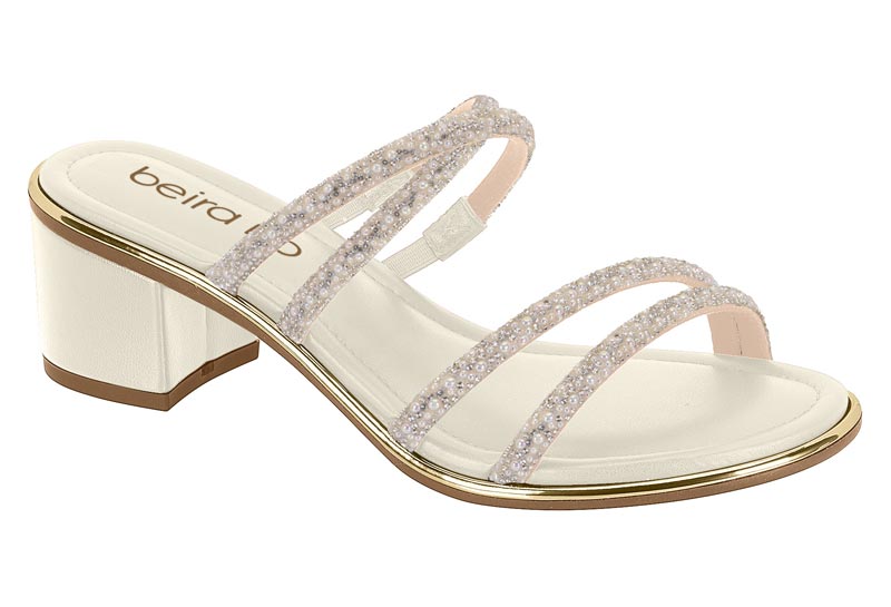 BEIRA RIO / CRISTAL-BLANCO MORADO-PERLA PÍRRIDA / CAJA DE 12 PARES