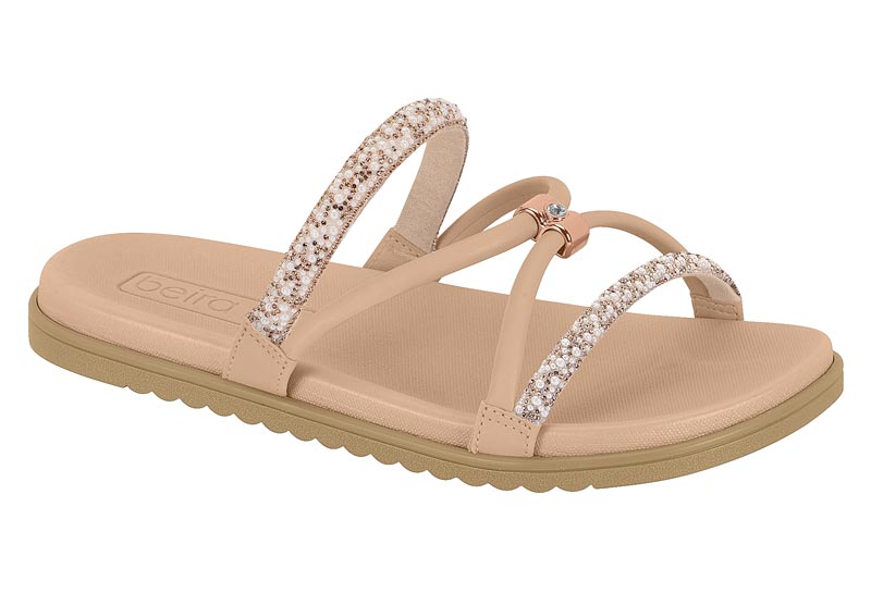 BEIRA RIO / OURO ROSADO-BRANCO FURTACOR-PEROLA/NUDE 658 / CAJA DE 12 PARES