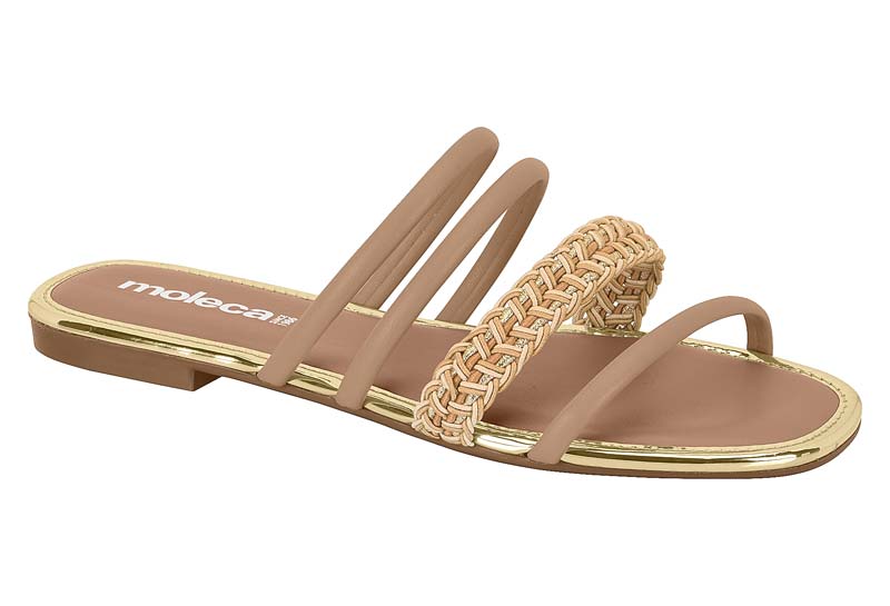 MOLECA / NUDE 658/CREMA 985/ORO / CAJA DE 12 PARES