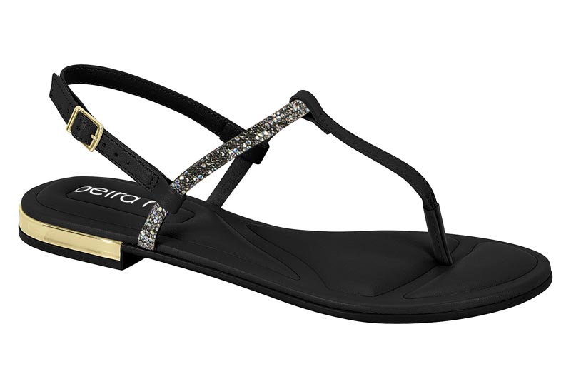 BEIRA RIO / NEGRO 01-GRAFITO-AURORA BOREAL/NEGRO 01/PLATA / CAJA DE 12 PARES