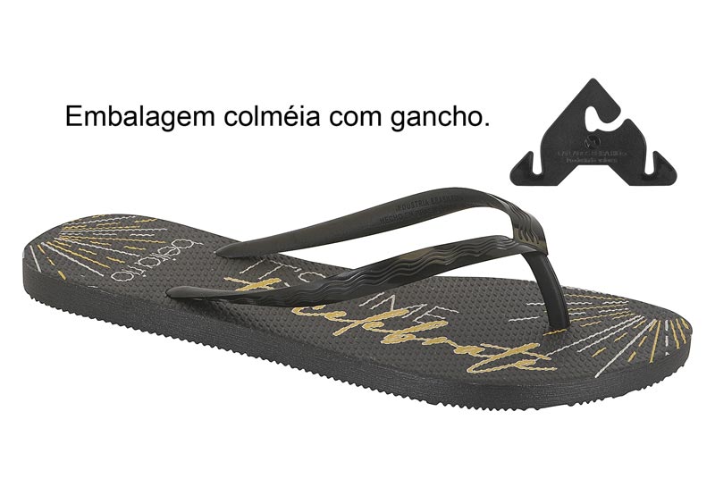 BEIRA RIO / NEGRO 01 / CAJA DE 12 PARES