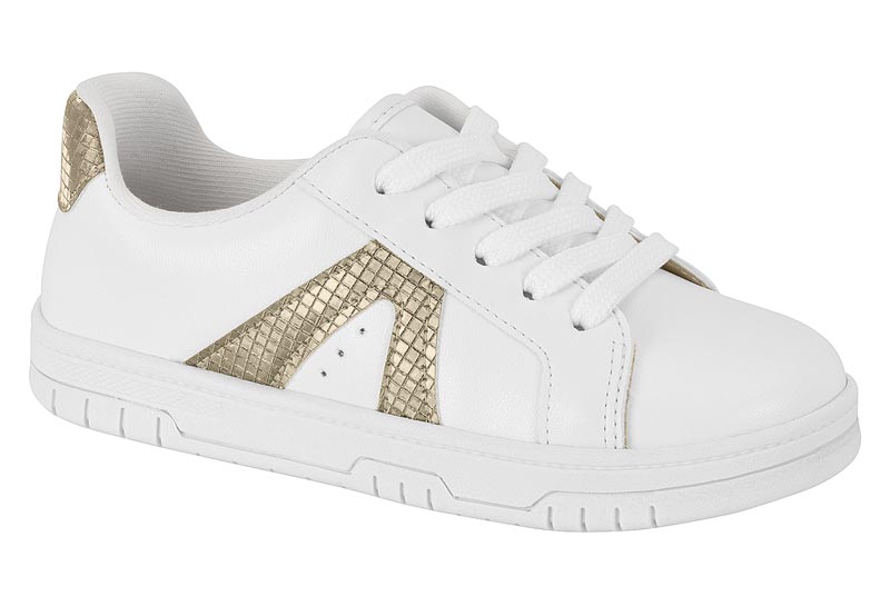 MOLEKINHA / BLANCO/DORADO / CAJA DE 8 PARES