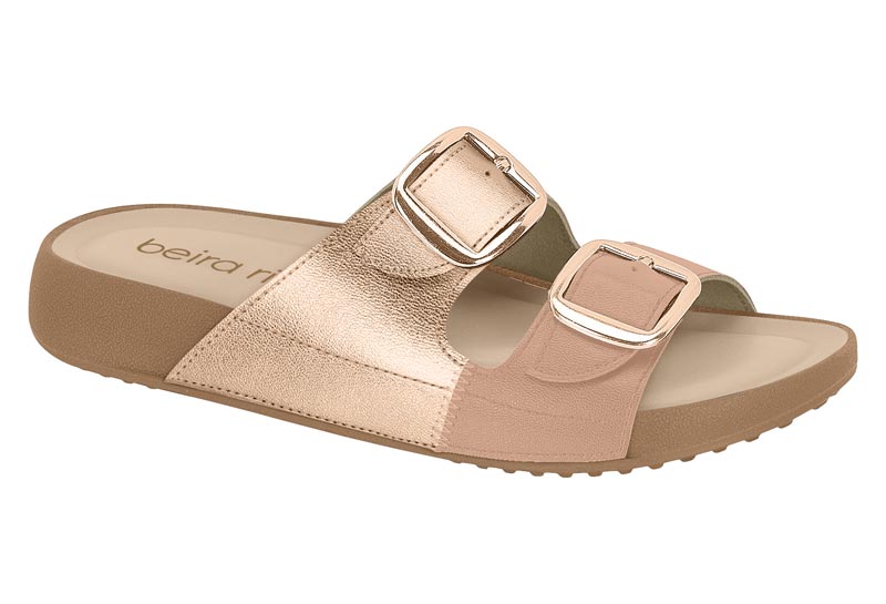 BEIRA RIO / ORO ROSADO/NUDE 658 / CAJA DE 8 PARES