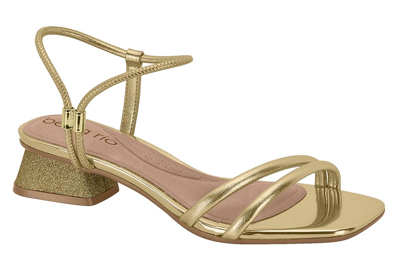 BEIRA RIO / DORADO / CAJA DE 8 PARES