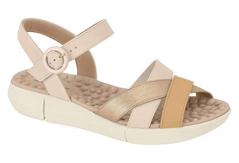 MODARE / CREME 985/DOURADO/AREIA 1230 / CAJA DE 8 PARES