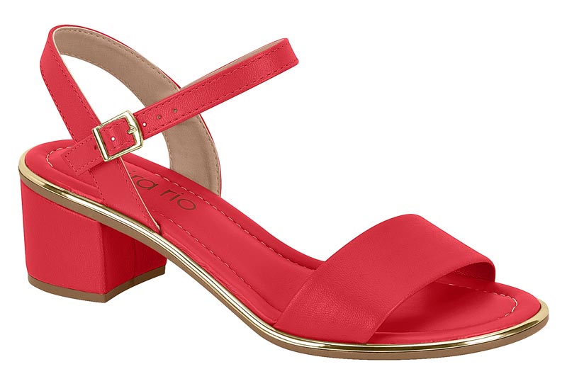 BEIRA RIO / ROJO 1025 / CAJA DE 8 PARES