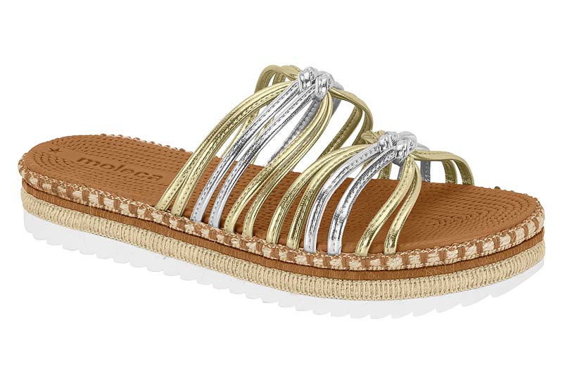 MOLECA / DORADO/PLATA / CAJA DE 8 PARES