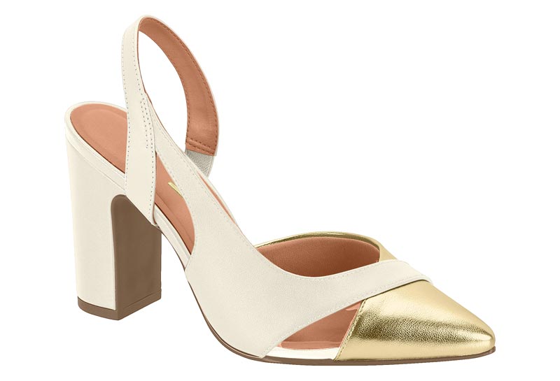 VIZZANO / DORADO/BLANCO / CAJA DE 8 PARES