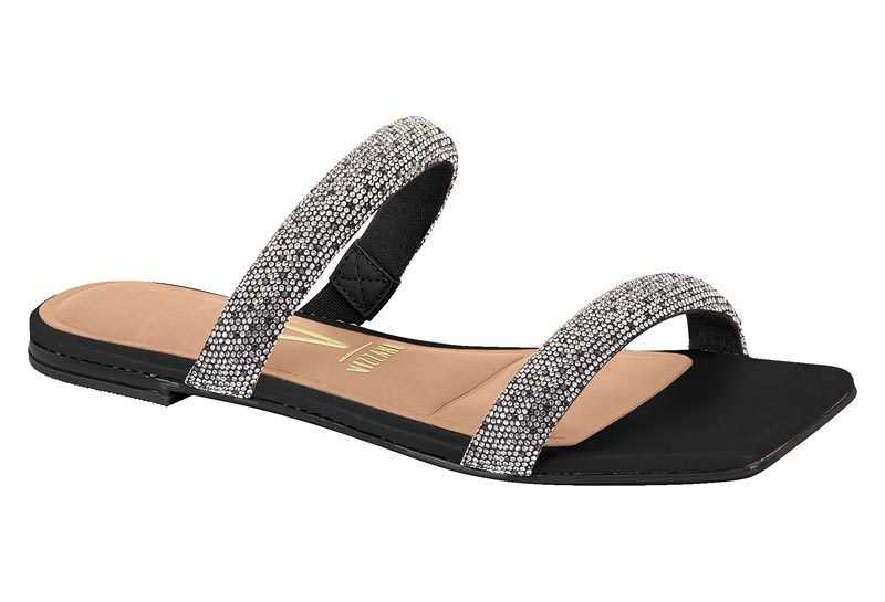 VIZZANO / HEMATITE CRISTAL-JET/NEGRO 01 / CAJA DE 8 PARES