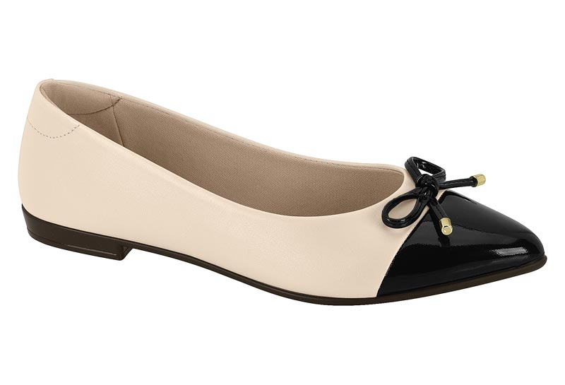 BEIRA RIO / CREMA 985/NEGRO / CAJA DE 12 PARES