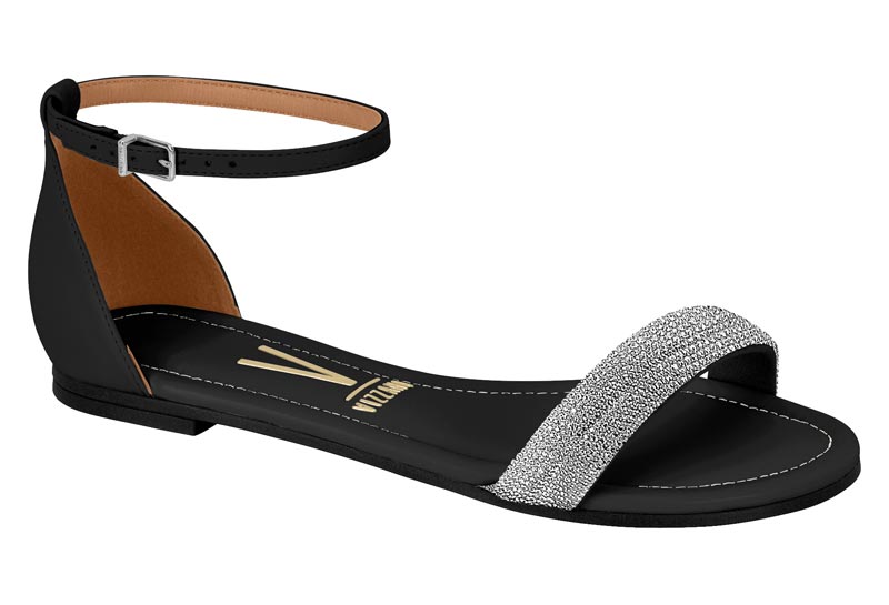 VIZZANO / NEGRO 01 - NEGRO - CRISTAL / CAJA DE 8 PARES