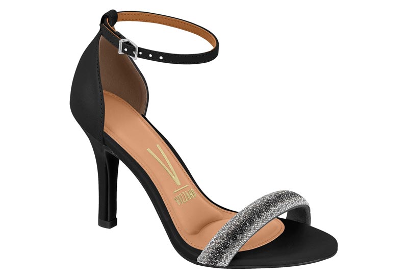 VIZZANO / PRETO 01/PRETO 01-CRISTAL-BLACK DIAMOND-HEMATITE / CAJA DE 8 PARES