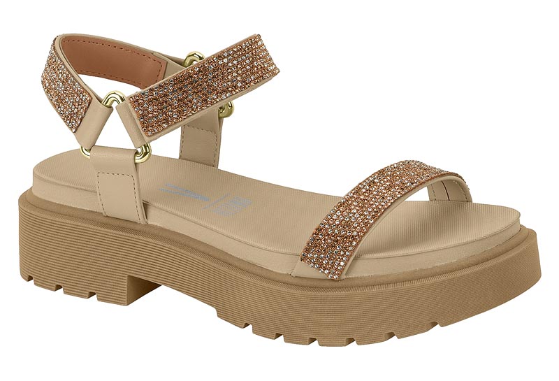 VIZZANO / BEIGE 435/BRONCE-CRISTAL / CAJA DE 12 PARES