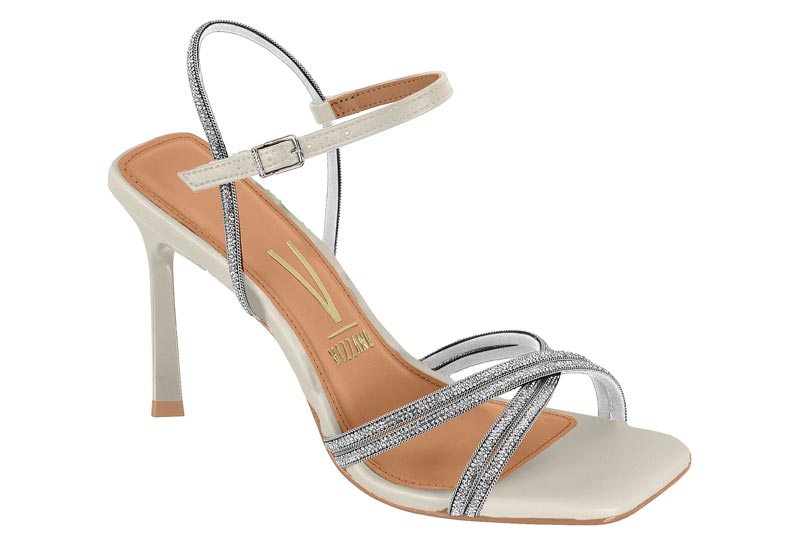 VIZZANO / BLANCO 99-CRISTAL-NIQUEL/GRIS 1235 / CAJA DE 8 PARES