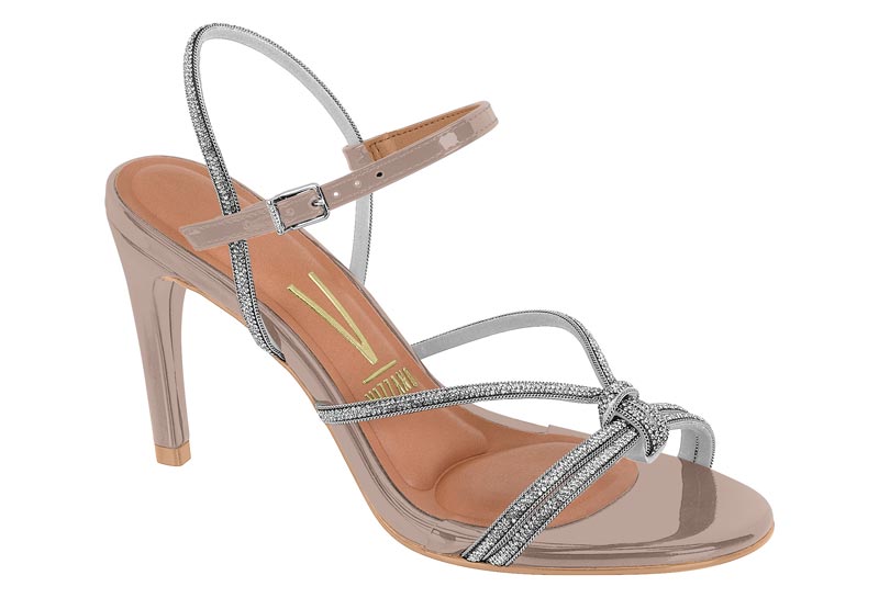 VIZZANO / BRANCO 99-CRISTAL-NIQUEL/TAUPE 1195 / CAJA DE 8 PARES