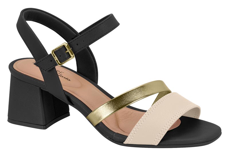 MODARE / CREMA 985/NEGRO 01/DORADO / CAJA DE 8 PARES